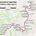 doprava v jeruzaleme tramvaj