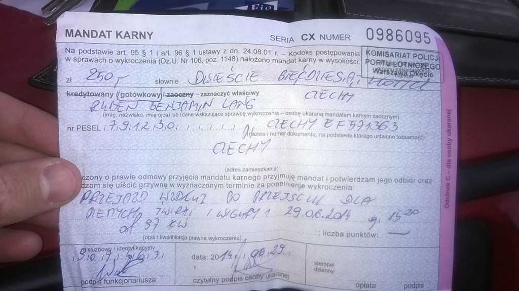 pokuta za ani nevim co
