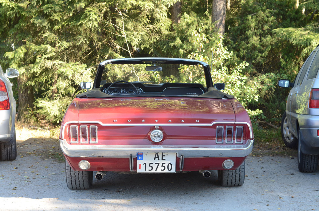 ford mustang v norsku
