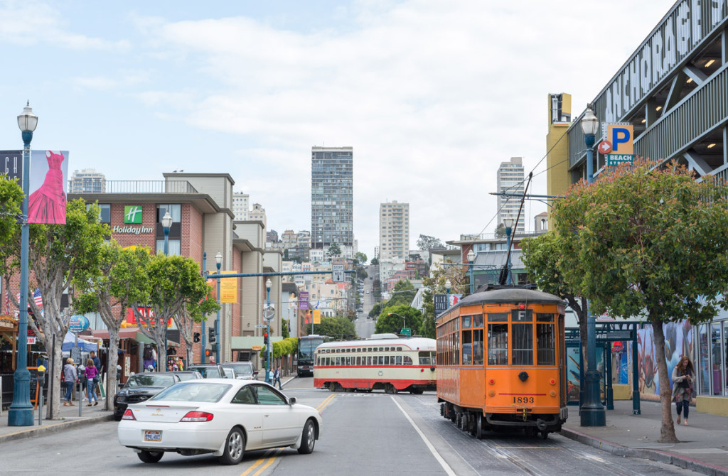 pobřežní ulice, San Francisco