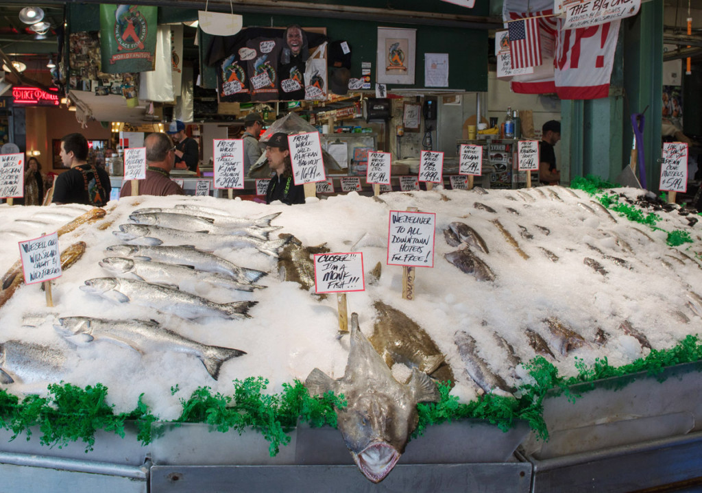 Rybí trh v Seattlu
