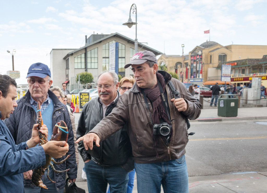 Pouliční prodej humrů, San Francisco