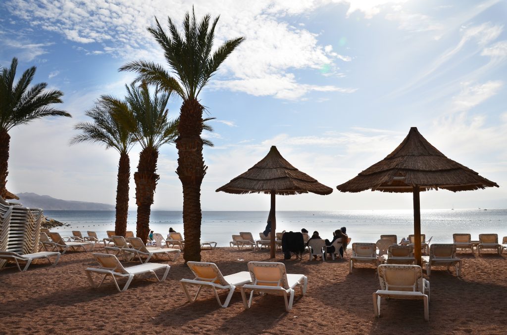 israel-izrael-eilat-palms-beach-deck-chair-couvhette
