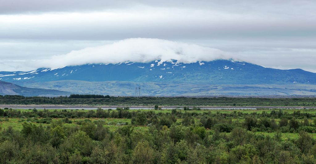 Hekla stratovolcano Iceland