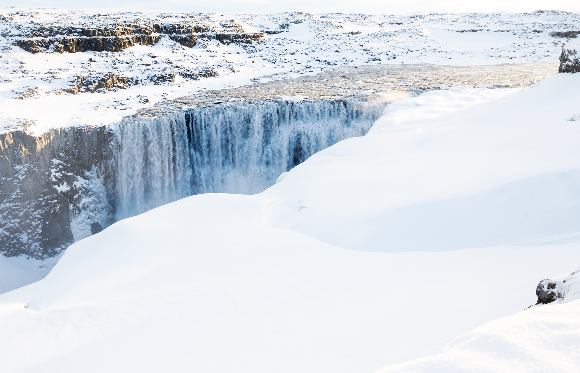 Dettifoss icelandic wonder winter days