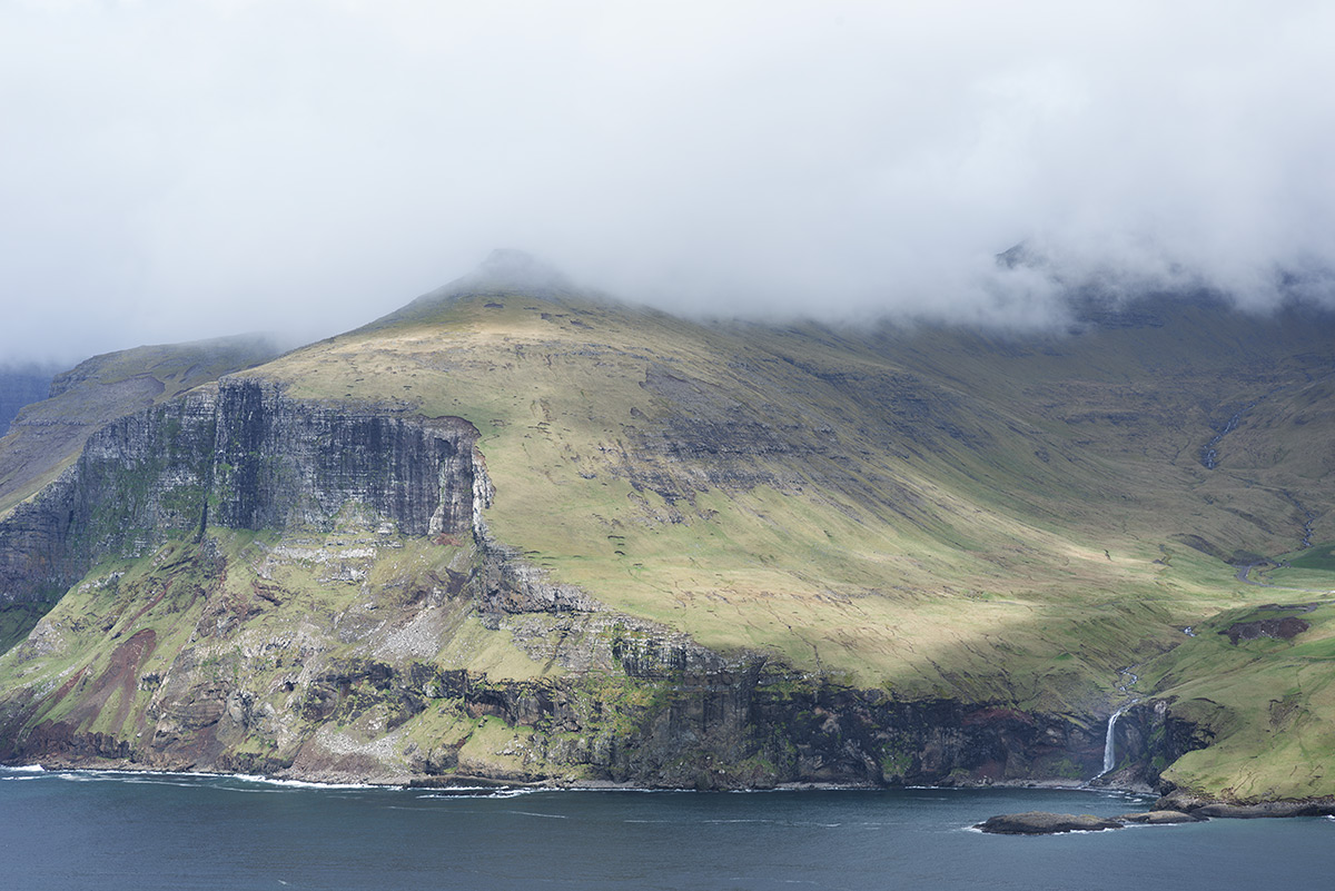 waterfall Vagar island - Faroe Islands