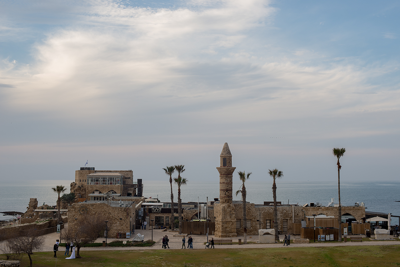 rímský přístav caesarea izrael