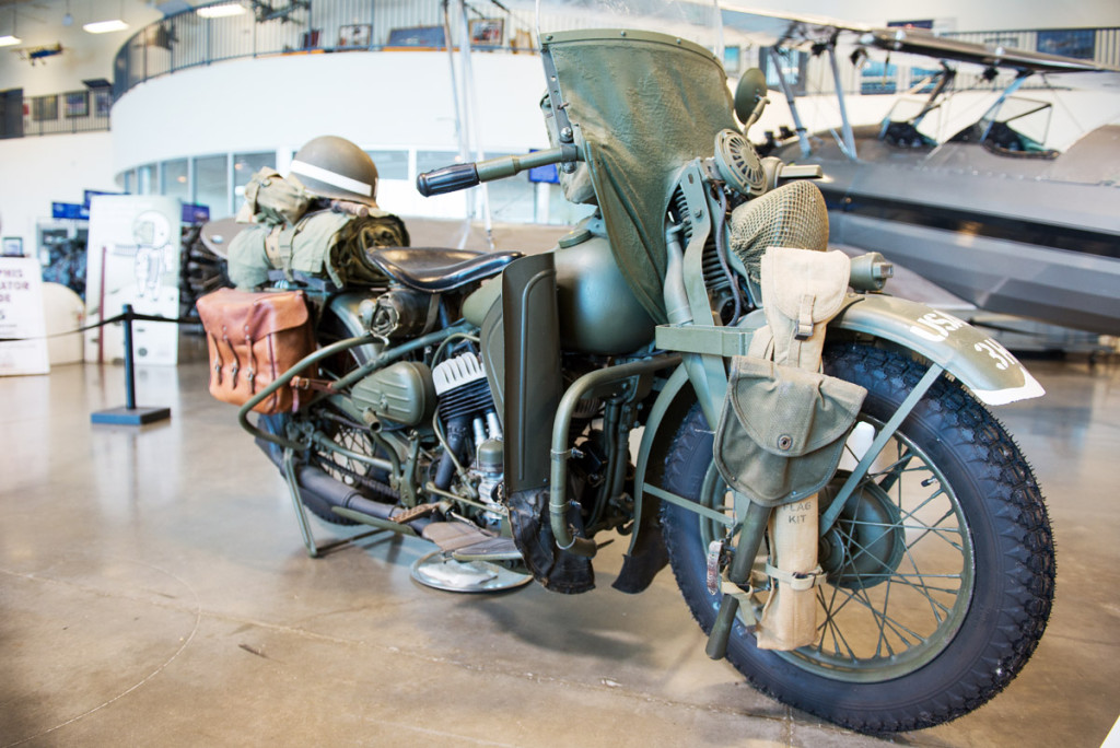 Harley Davidson vojenská verze, Kalifornské muzeum letectví