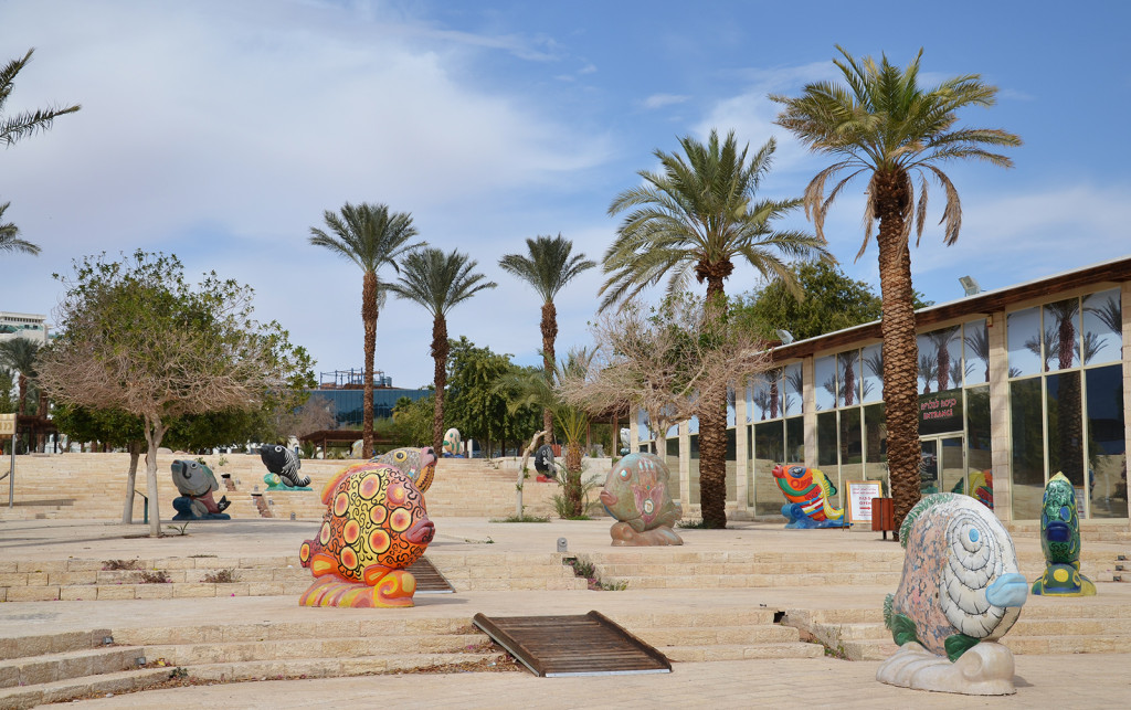 rybí galerie, Eilat, Izrael