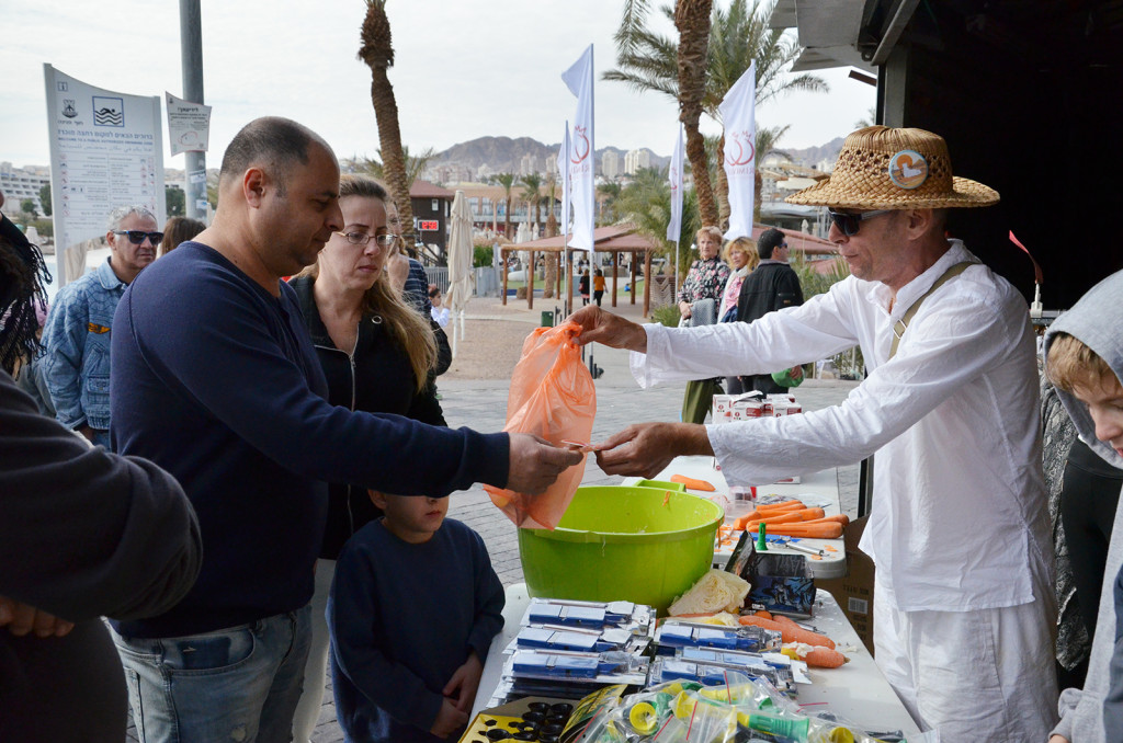 Pouliční obchod, Eilat, Izrael