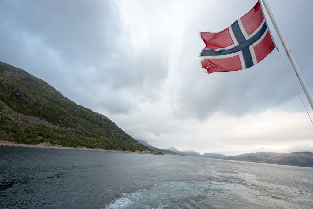 Trajekt mezi Lødingen a Bognes