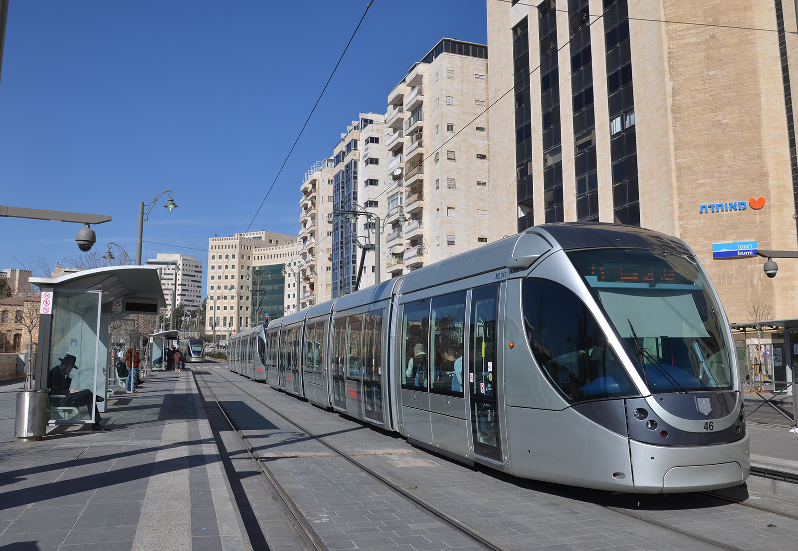 supermoderní jeruzalémské tramvaje, Izrael