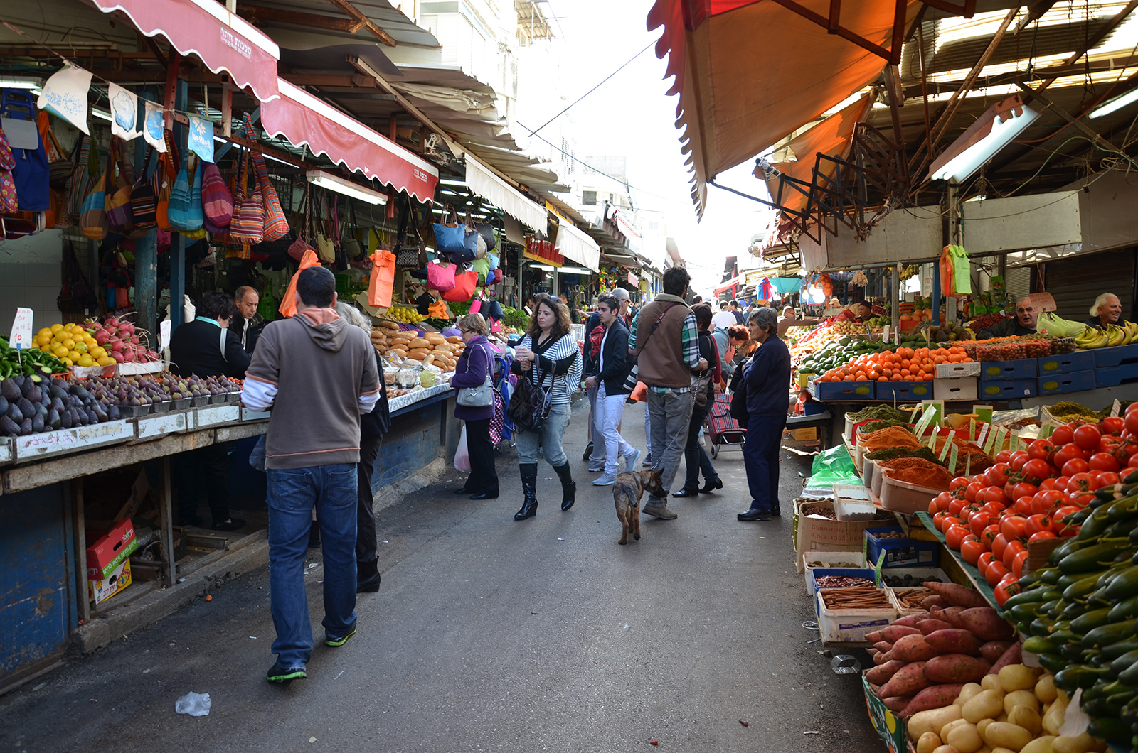 Karmelský trh, Tel-Aviv, Izrael