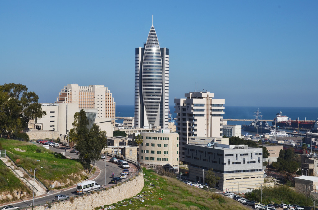 přístavní město Haifa, Izrael