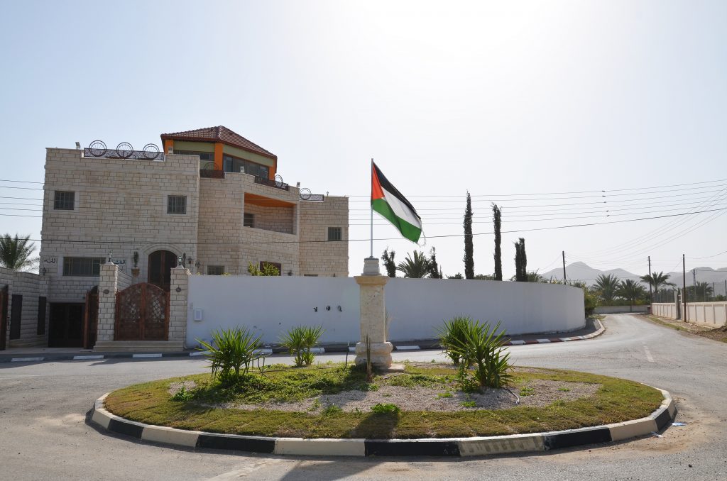 Novostavba v palestinském Jerichu