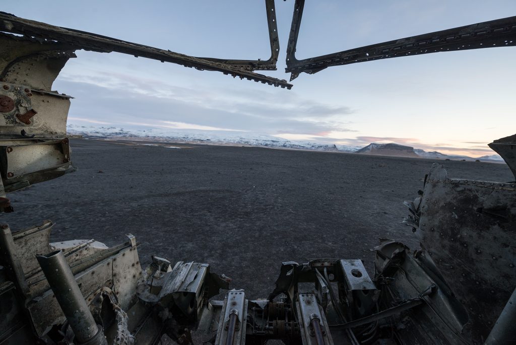 Solheimasandur abandoned DC-3 winter