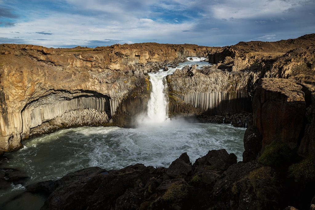 Vodopád Aldeyjarfoss